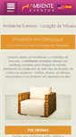 Mobile Screenshot of ambienteeventos.com.br